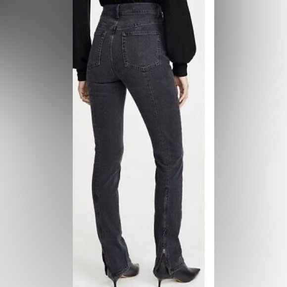 Reformation Camilla Zip Jean - Picture 3 of 8